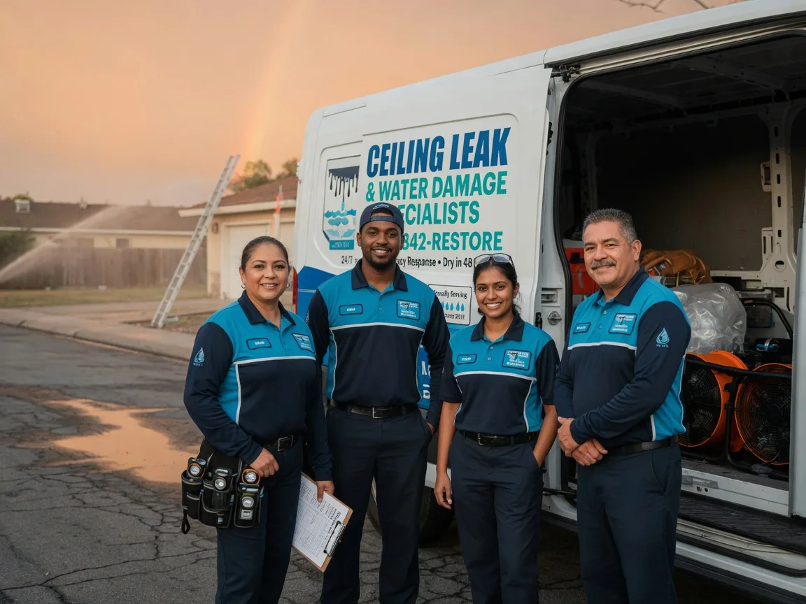 Ceiling Leak Cleanup company in Crystal Spring, PA