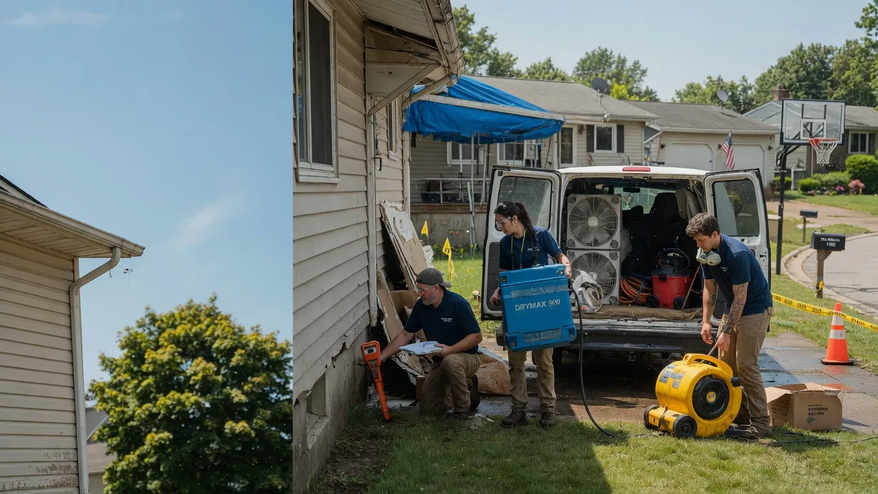 Ceiling Leak Cleanup in Crystal Spring, PA near me