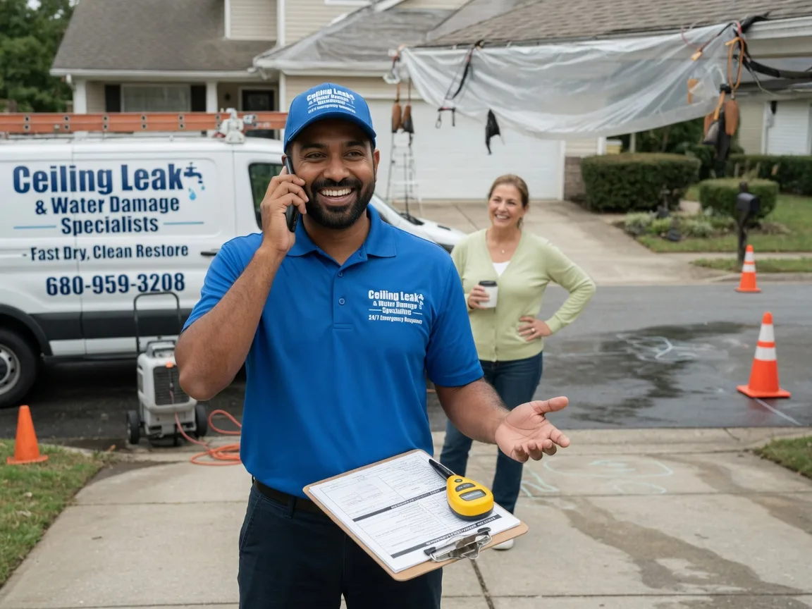Ceiling Leak Cleanup Crystal Spring, PA FAQs